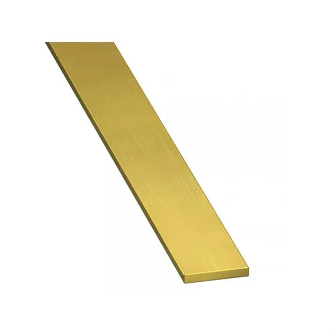 brass flat rod